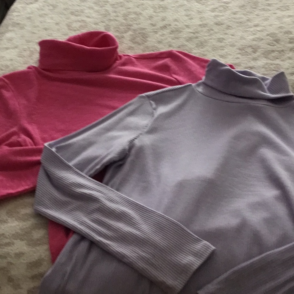 Two Turtleneck Tops